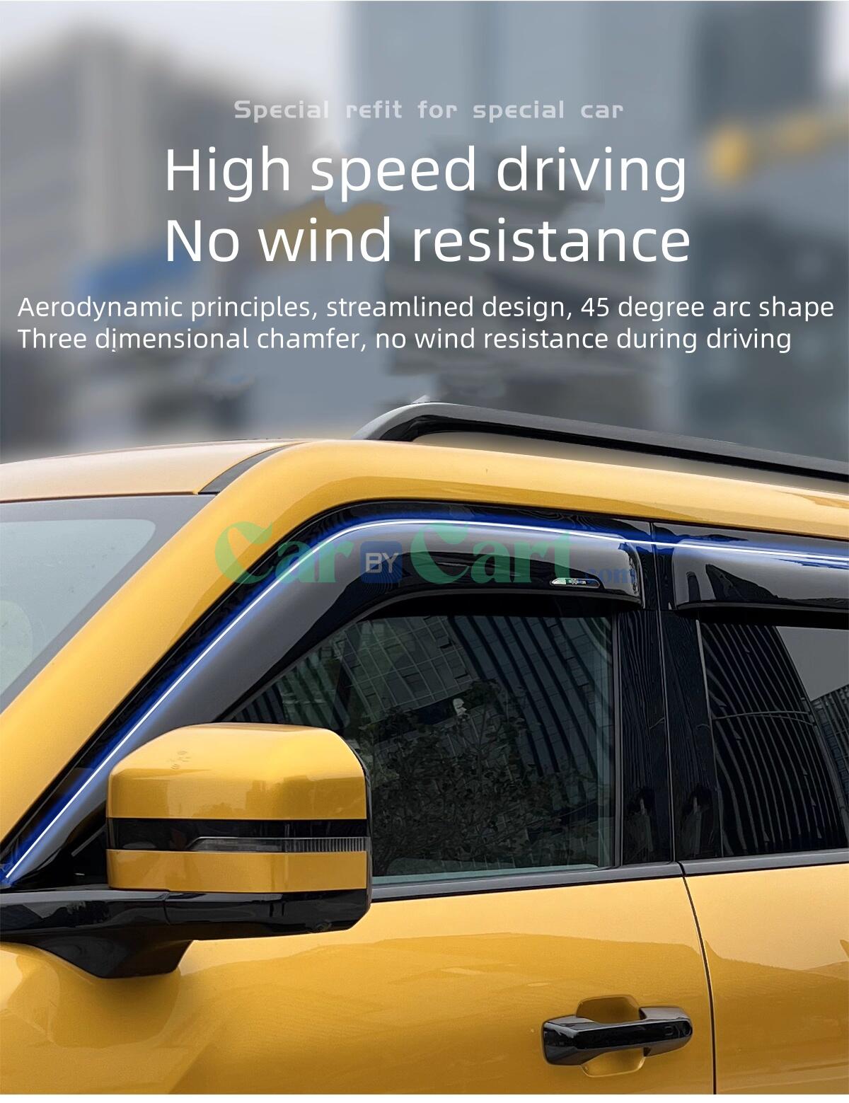 2025 ليوبارد 5 عندها نافذة جانبية لحجب المطر.