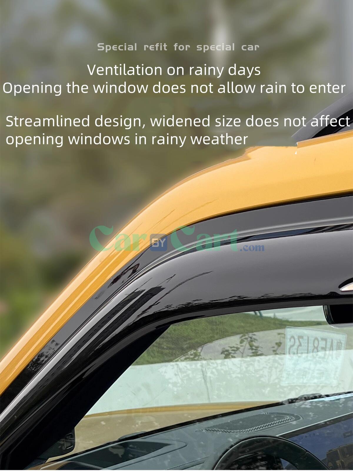 2025 ليوبارد 5 عندها نافذة جانبية لحجب المطر.