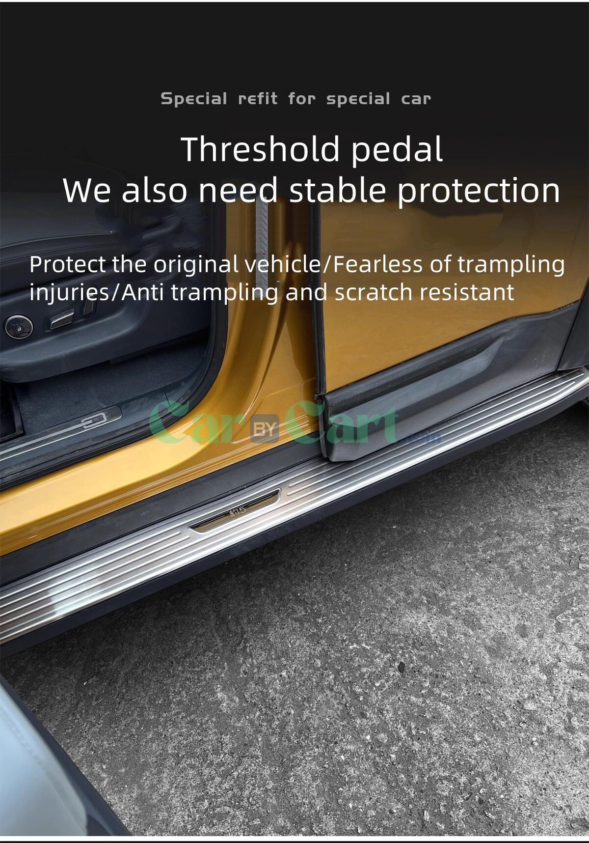 2025 Leopard 5 Stainless steel side foot pedal