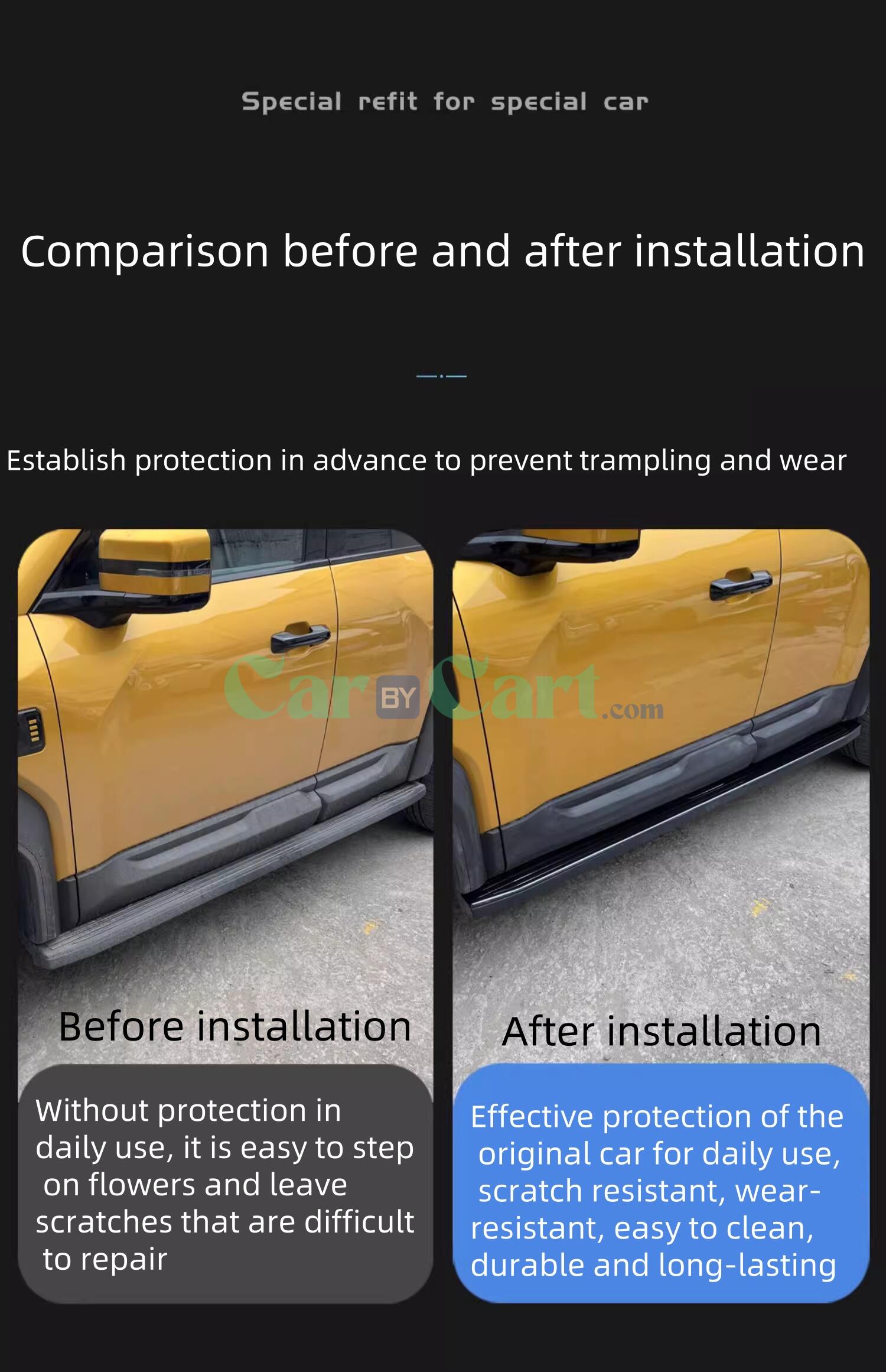 2025 Leopard 5 Stainless steel side foot pedal