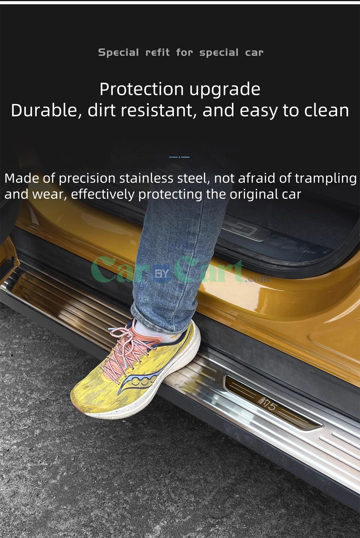 2025 Leopard 5 Stainless steel side foot pedal