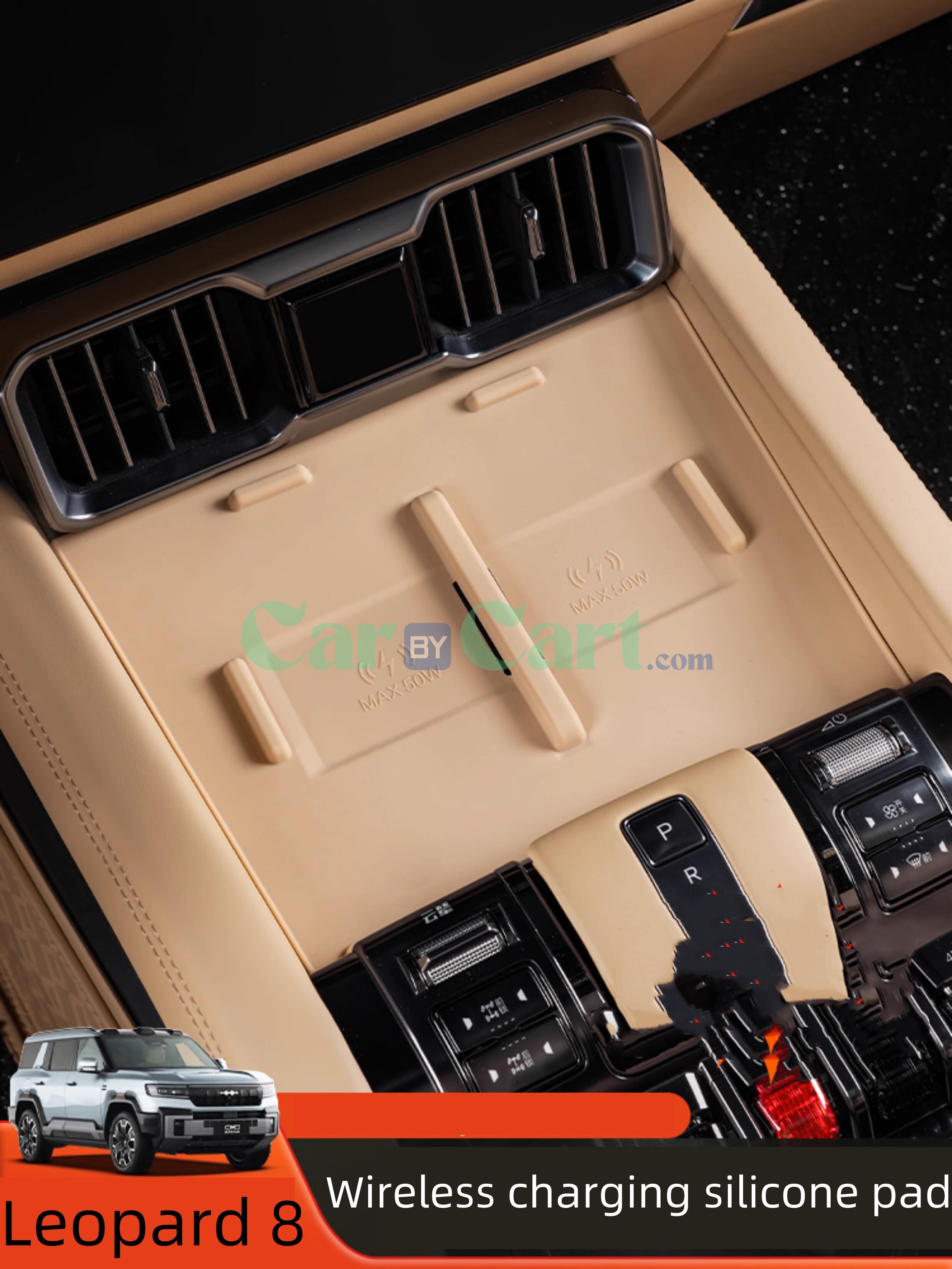 2025 ليوبارد 8 وسادة شحن لاسلكي سيليكون.