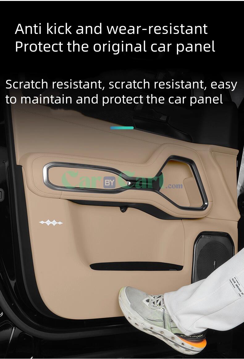 2025 Leopard 8 Leather anti kick pad for car door