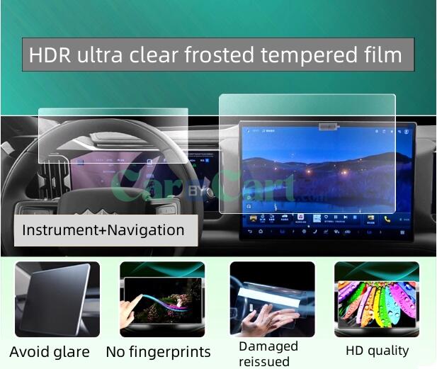 2025 Leopard 5 【 Navigation+Instrument 】 Tempered film