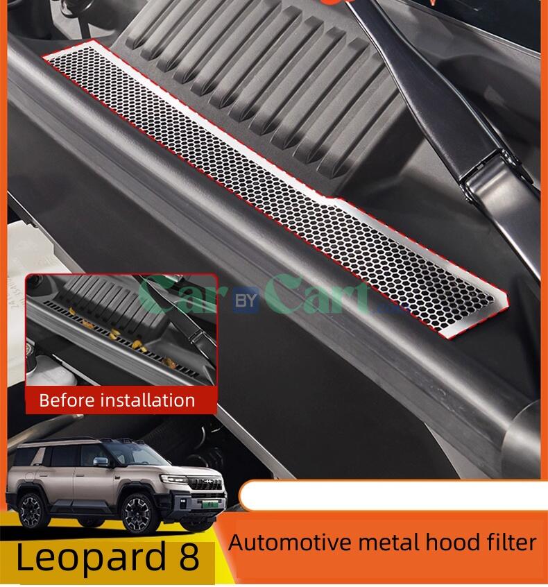 2025 Leopard 8 Automotive metal hood filter