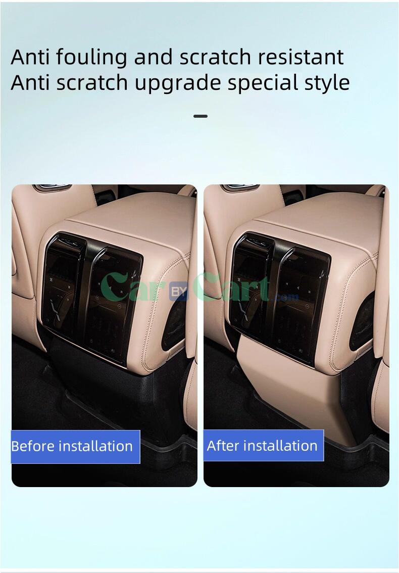 2025 Leopard 8 Rear exhaust vent anti kick plate