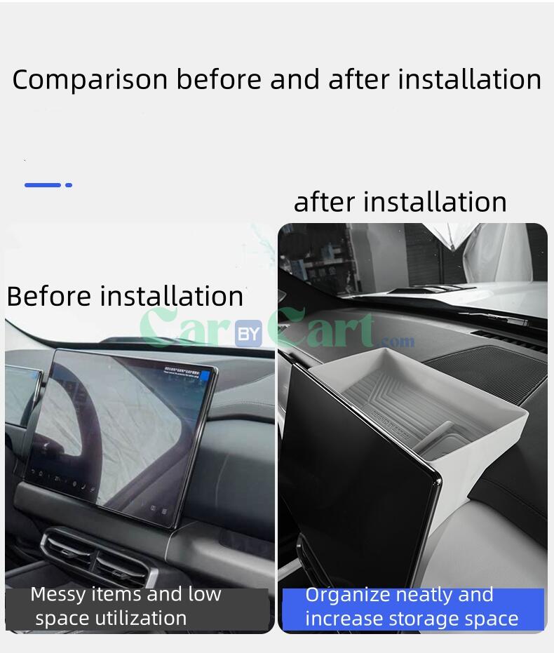 2025 Leopard Titanium 3 Storage box behind the screen