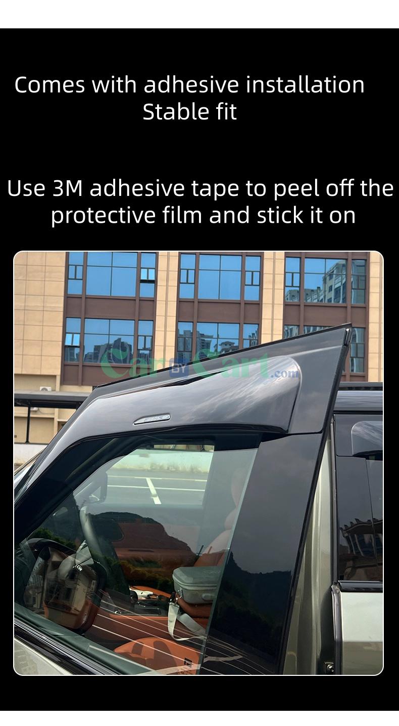 2025 ROX 01 جانبي لوح حاجب مطر للشباك