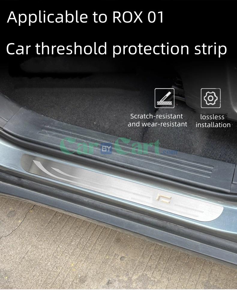 شريط عتبة من الاستيل المقاوم للصدأ 2025 ROX 01