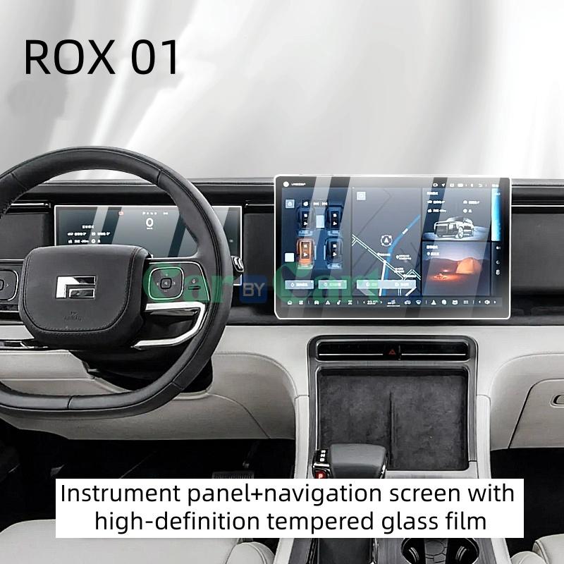 2025 ROX 01 High definition tempered film [instrument panel+navigation screen]