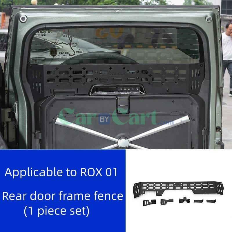 2025 ROX 01 Tailgate storage frame window sill fence