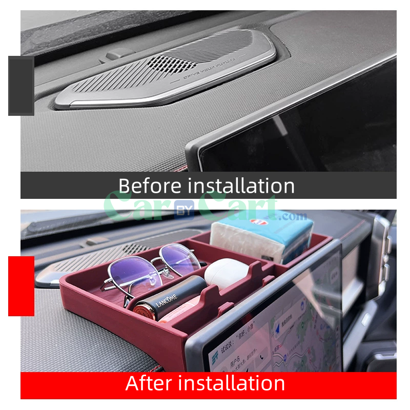 2025 Jetour T2 Silicone storage box behind the screen