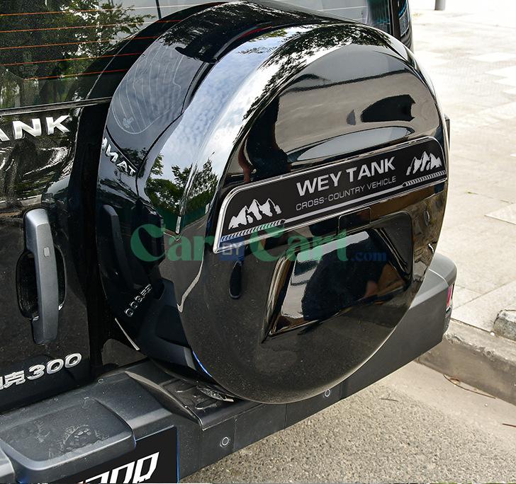 2025 TANK 300 HIT-4 Spare tire cover with light