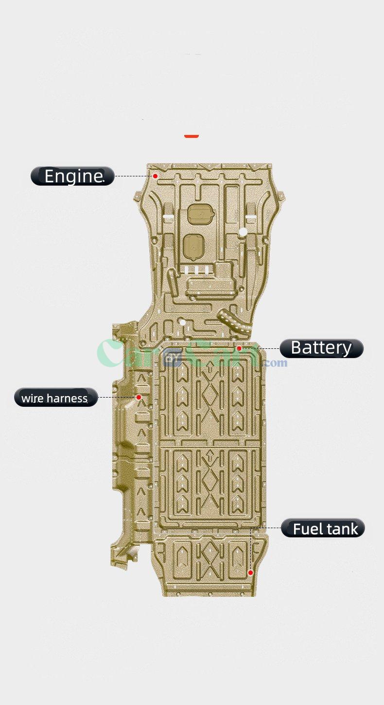 Jetour Traveler T2 chassis armor