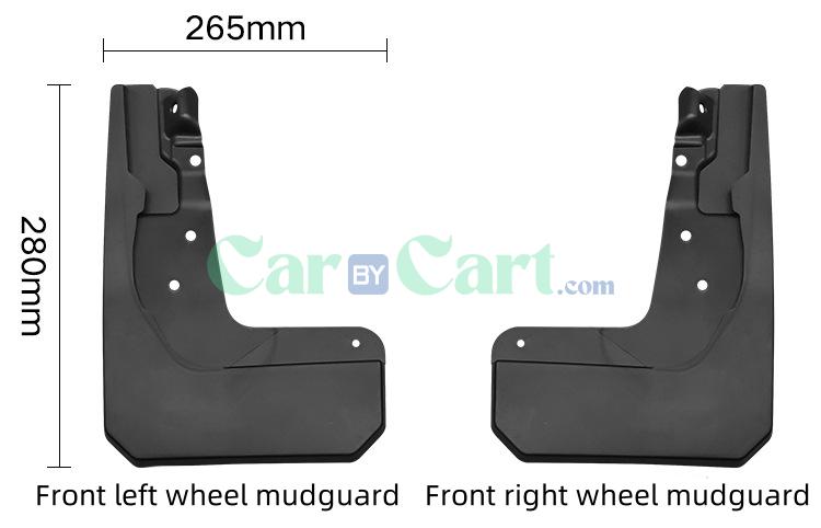 2025 TANK 300 HIT-4 tire mudguard