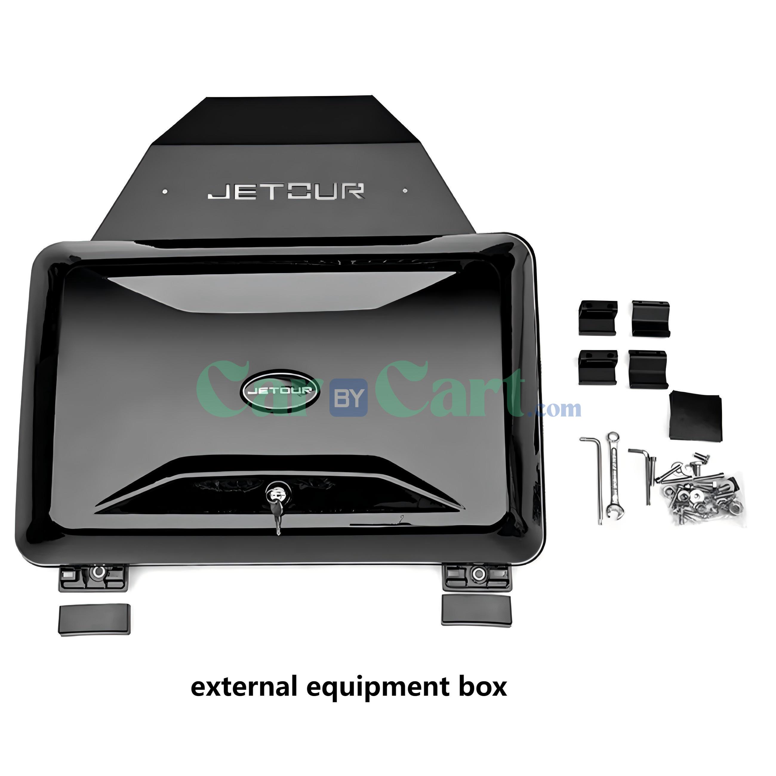 Jetour T2 accessories set outside