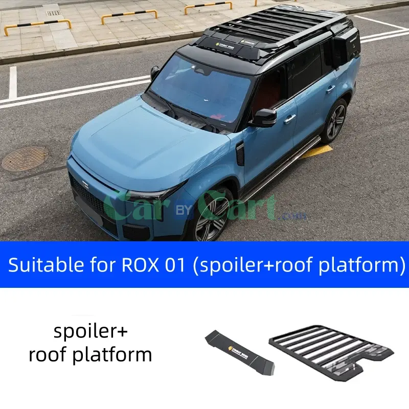 2025 ROX 01 Roof luggage rack+spoiler