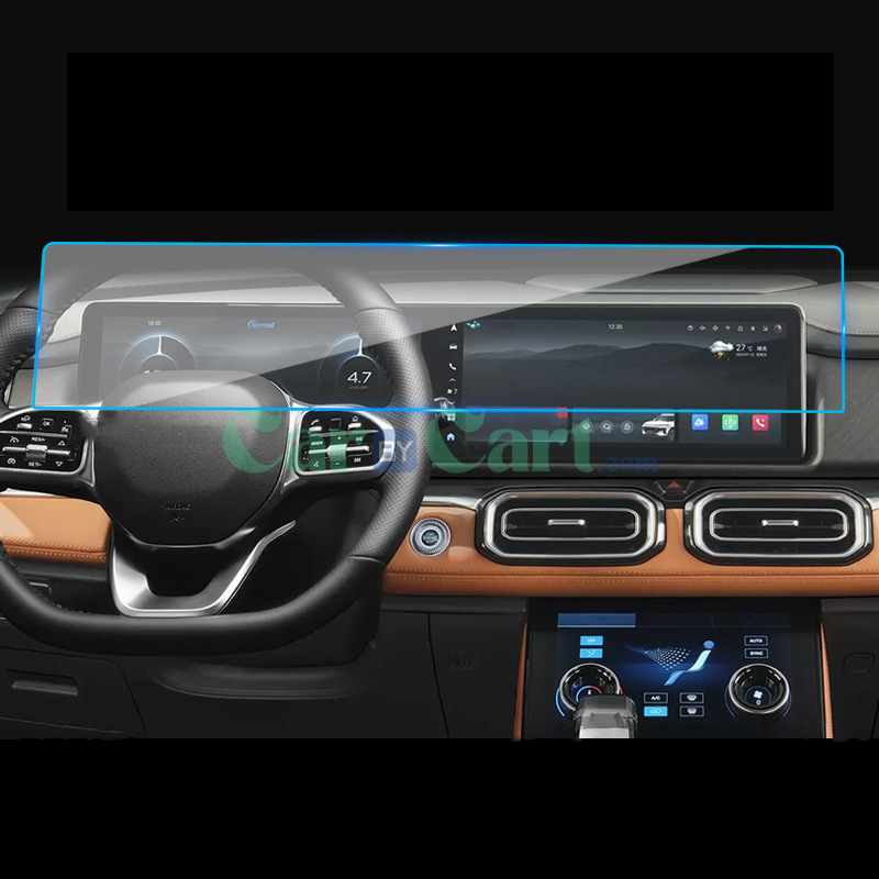 2025 Jetour X70 Instrument panel and navigation screen protective film(integrated screen)
