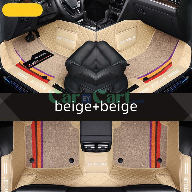 2025 Jetour X70 Chao Yue Edition TPE+XPE+anti slip material floor mat (five seats)