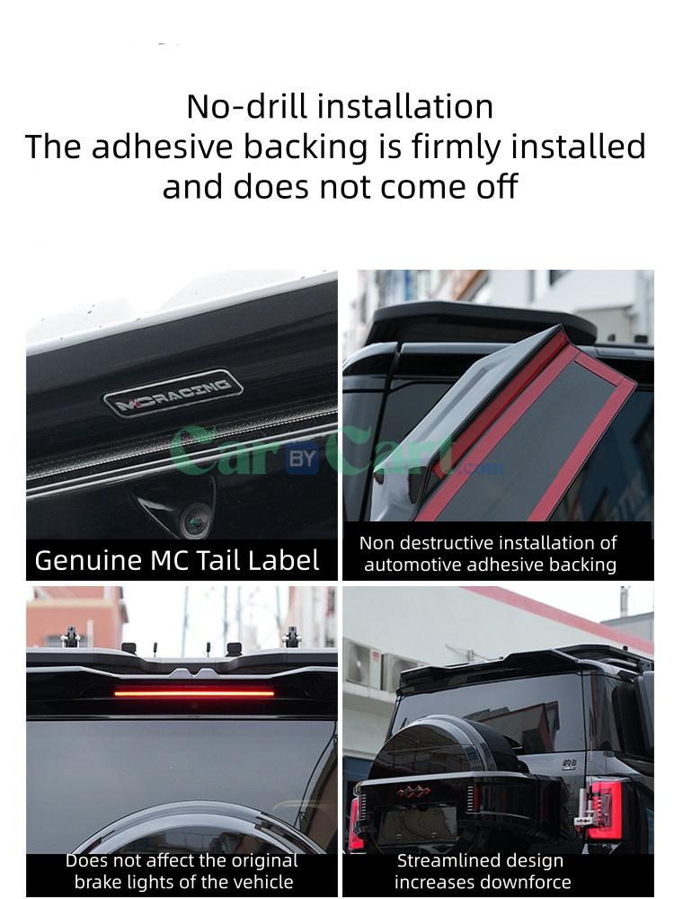 2025 Leopard 8 active rear wing