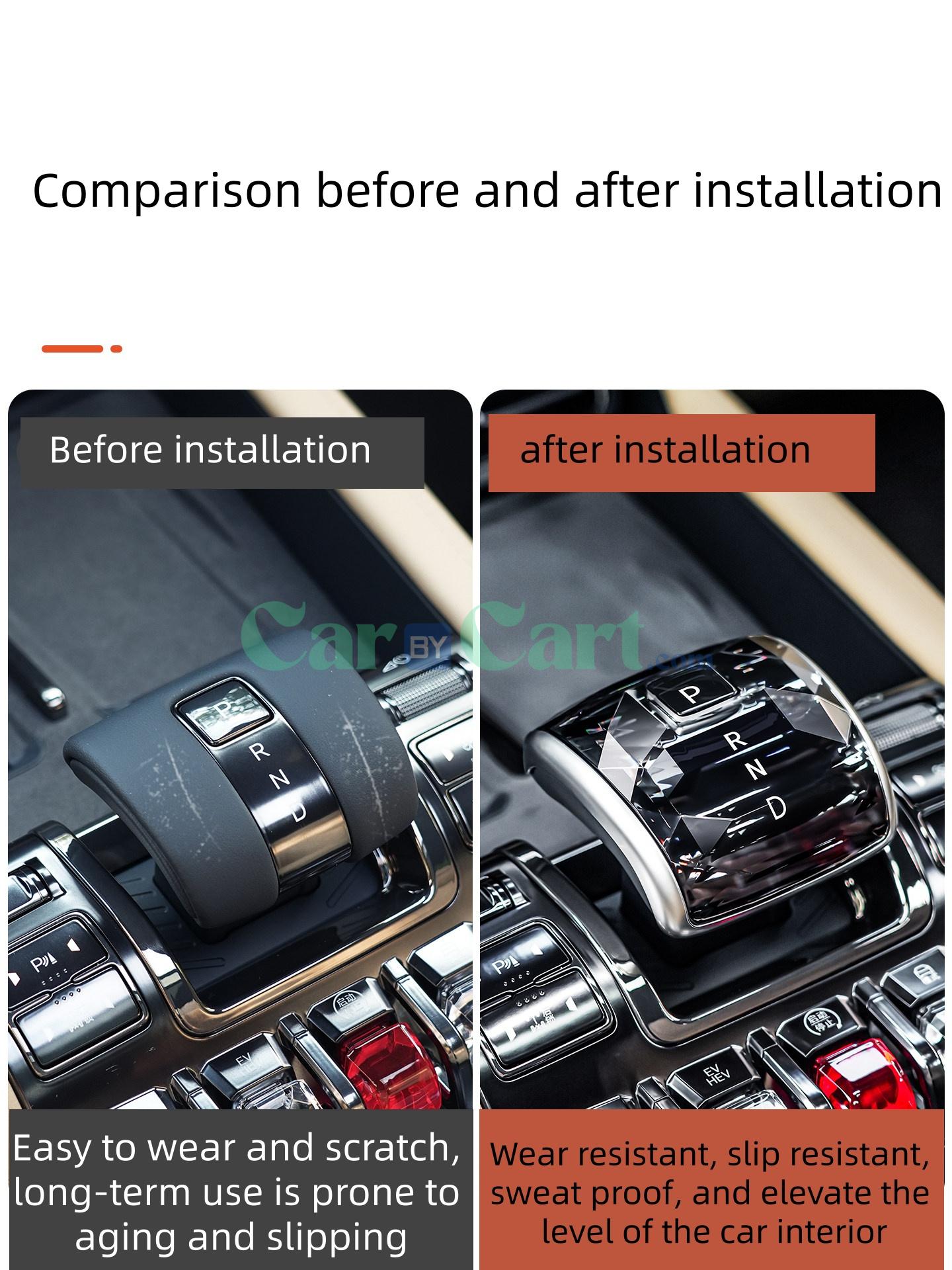 2025  Leopard 8 Crystal gear shift knob