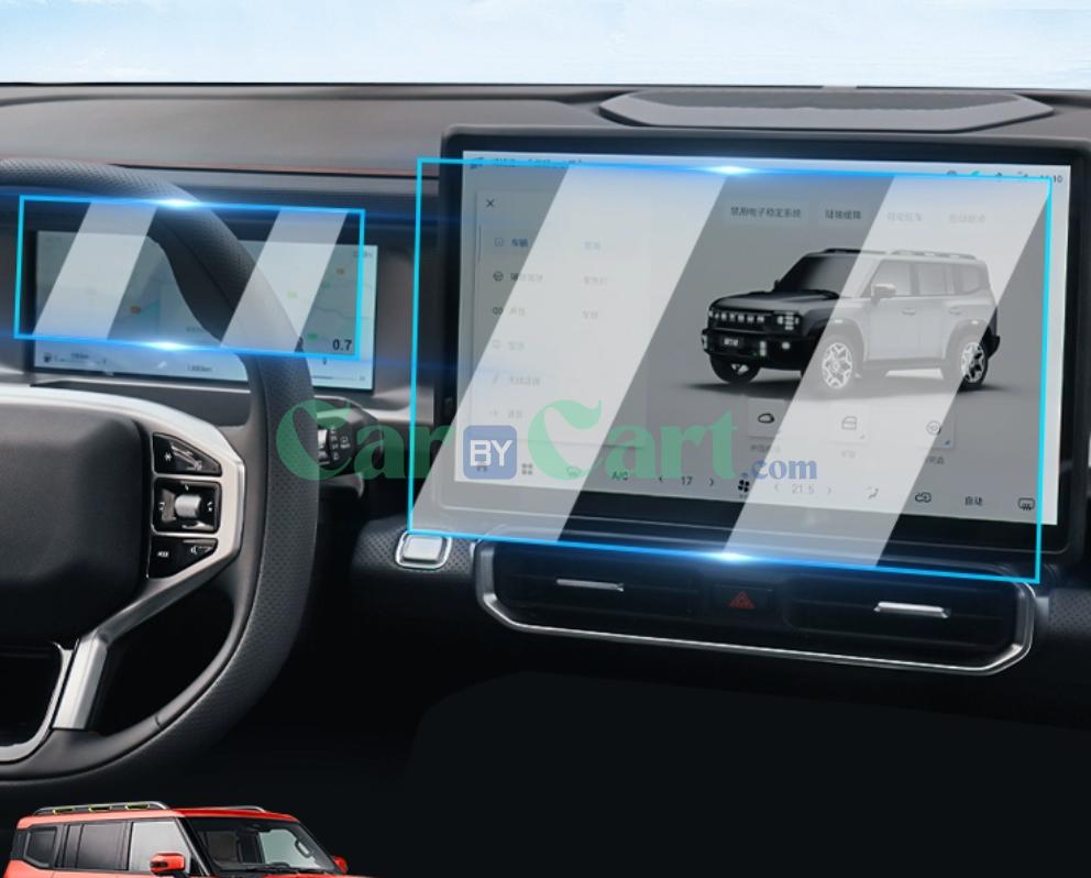 Jetour T2 accessories set inside