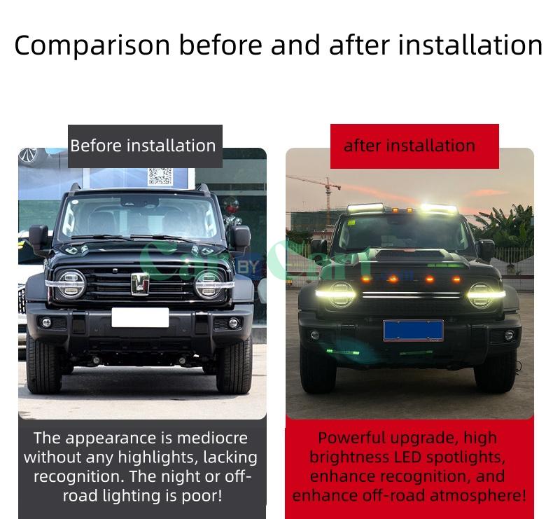 كشاف سقف العربية تانك 300 2025